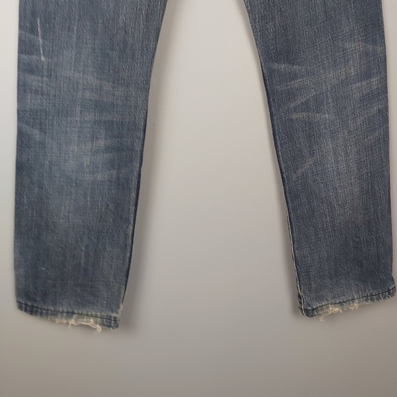 𝅺📣2/40$📣 AMERICAN EAGLE slim straight men's distress jeans size 31 - Picture 5 of 10
